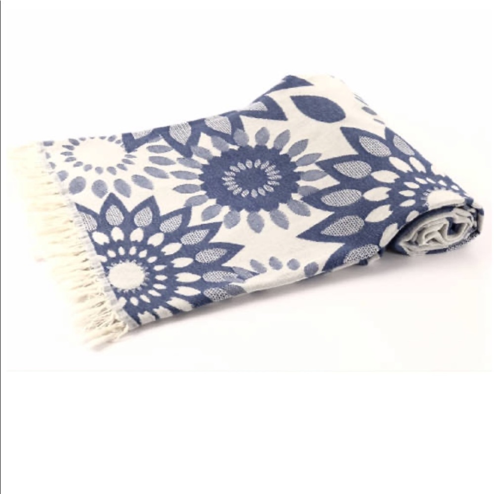 BLUE PONZA THROWS